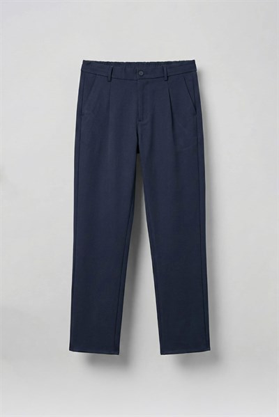 Baggy Klasik Pantolon Lacivert