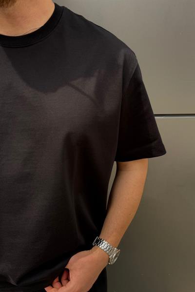 Dolgun Basic Oversize Tshirt Siyah