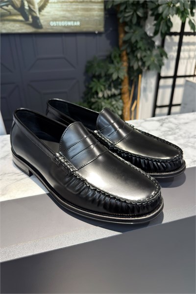 Klasik Loafer Ayakkabı Siyah