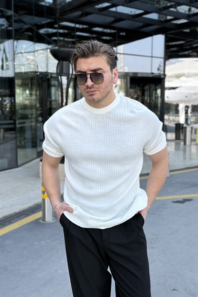 Loose Fit Tshirt Beyaz