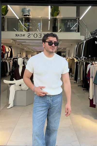 Loose Fit Tshirt Beyaz