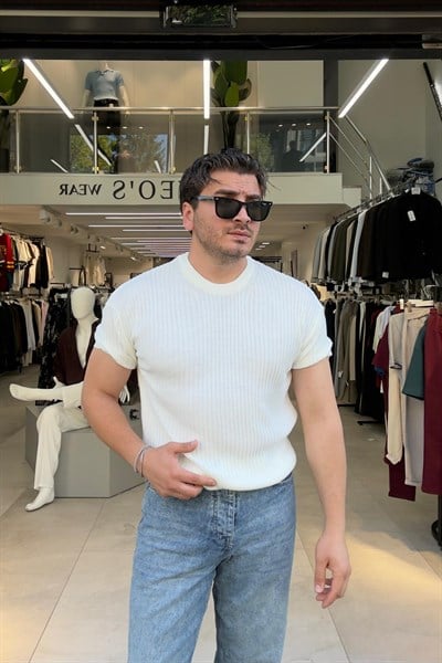 Loose Fit Tshirt Beyaz