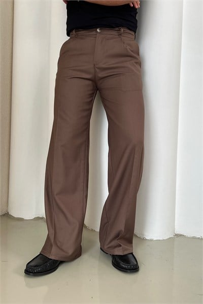 Loosefit Baggy Pantolon Kahve