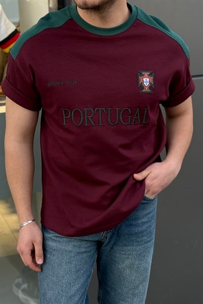 Milli Takım Oversize Tshirt Bordo