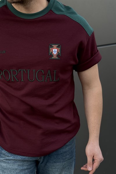 Milli Takım Oversize Tshirt Bordo