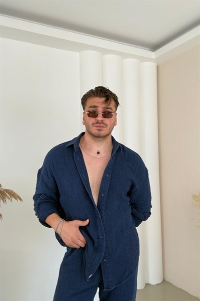 Oversize Kalıp Takım Lacivert