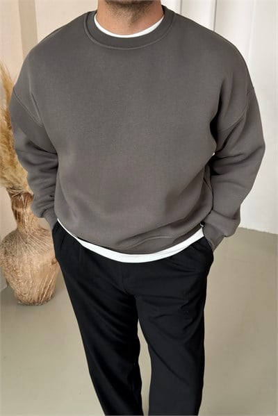 Oversize Sweatshirt Antrasit