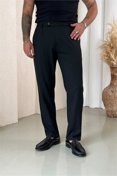 Reloved Fit Pantolon Siyah