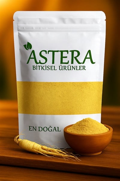 Saf Kırmızı Kore Ginseng Tozu ( Taze Öğütülmüş )