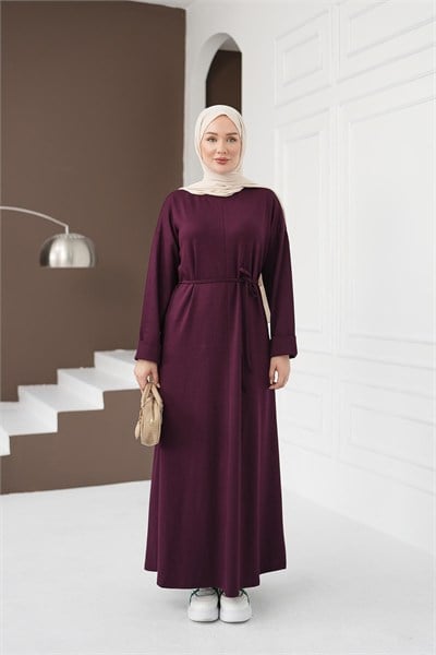 Oysho Elbise - Mürdüm kadın giyim ürün görseli Arzestore