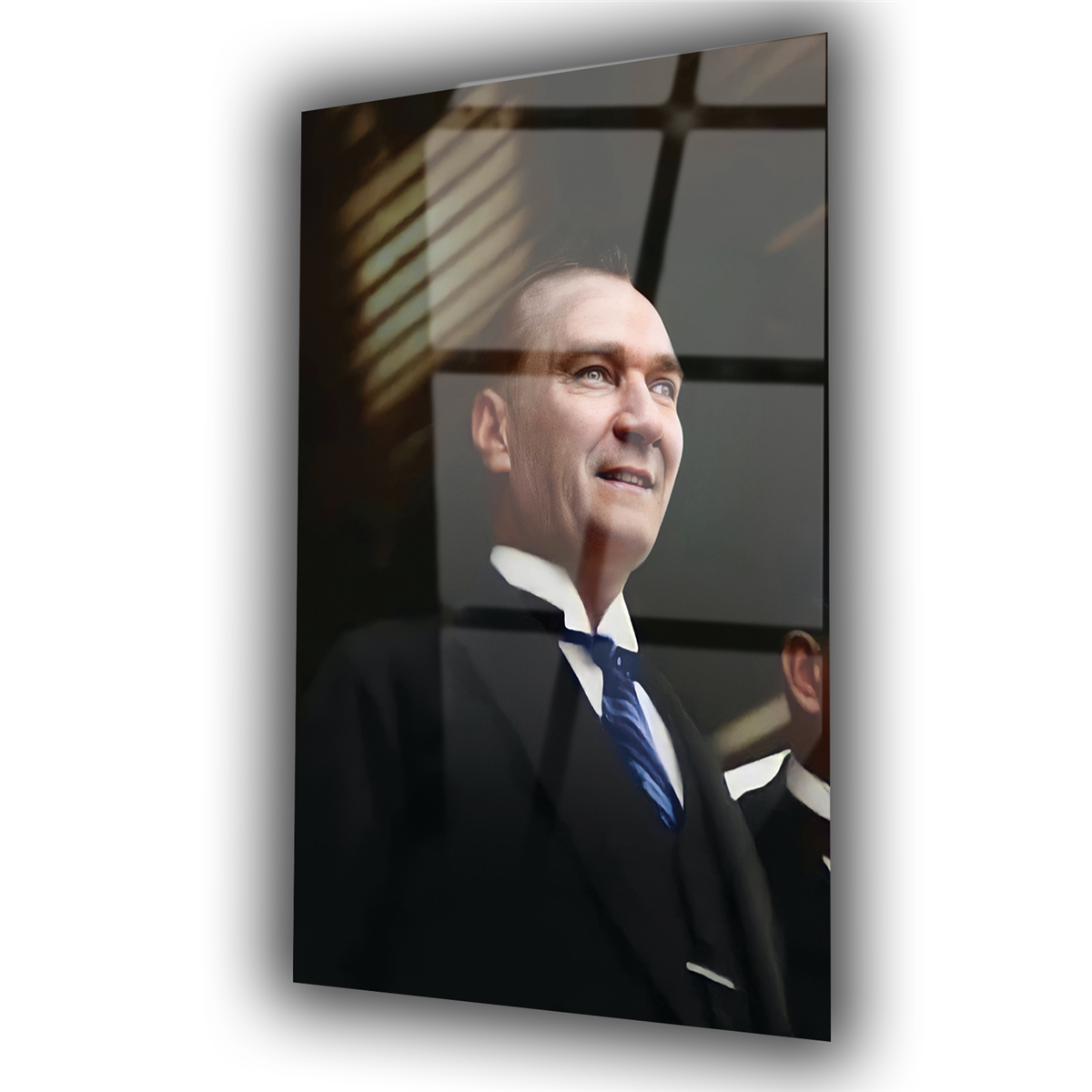 MUSTAFA KEMAL ATATÜRK GÖRSELLİ CAM TABLO