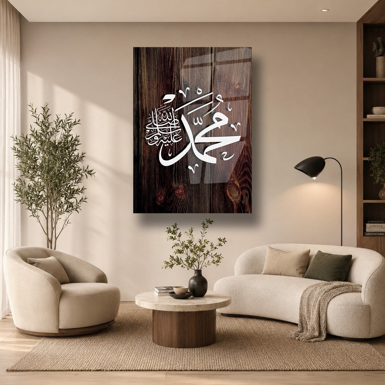 لوح زجاجي ديني