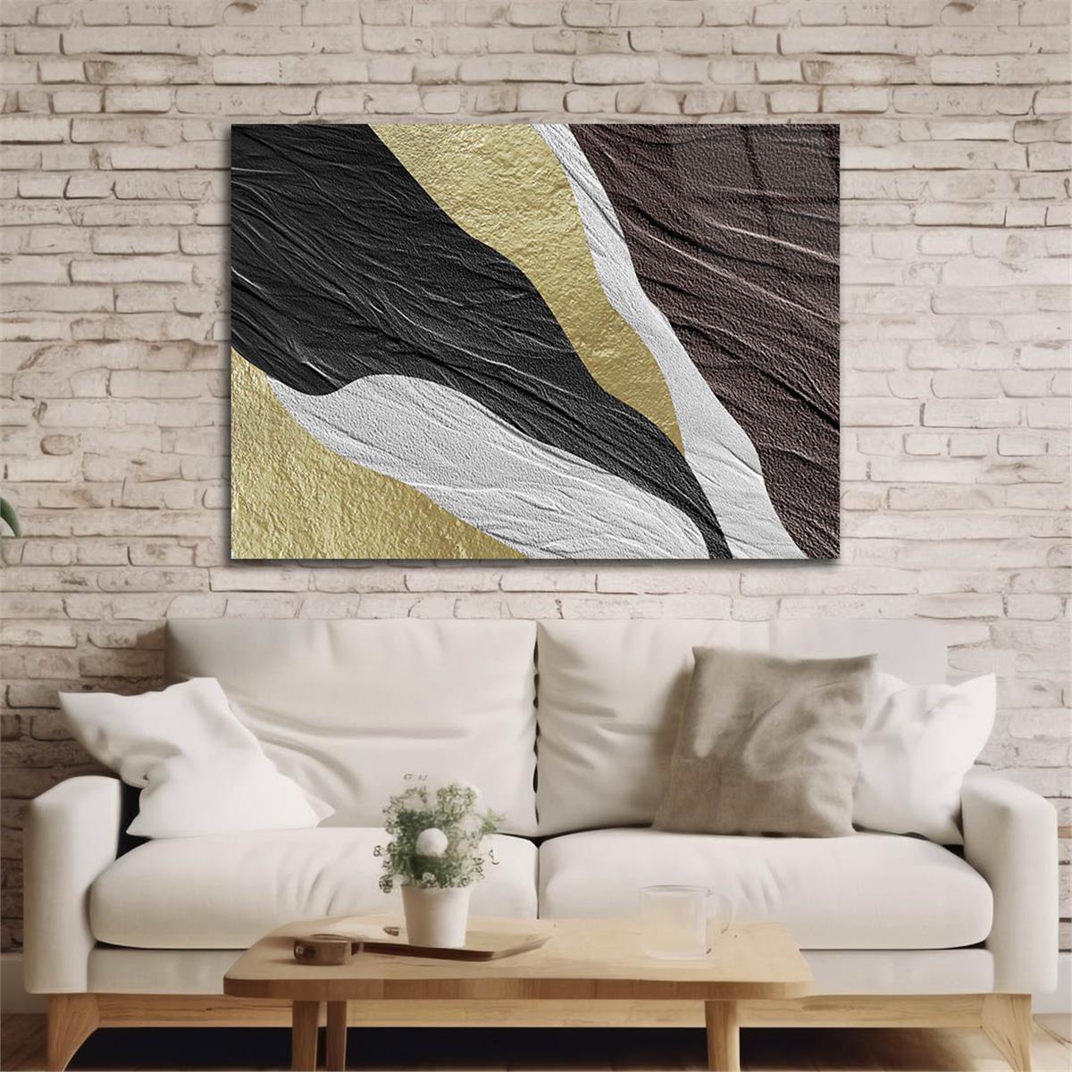 Horizontal Art-Themed Tempered Glass Wall Art 393