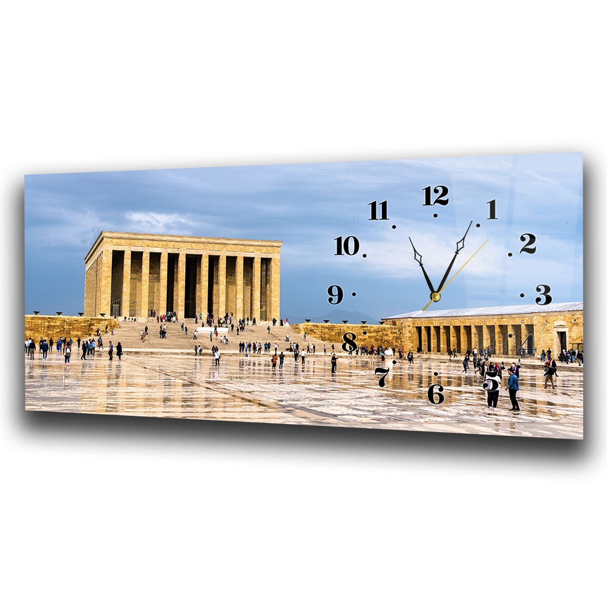 Anıtkabir Saatli Cam Tablo