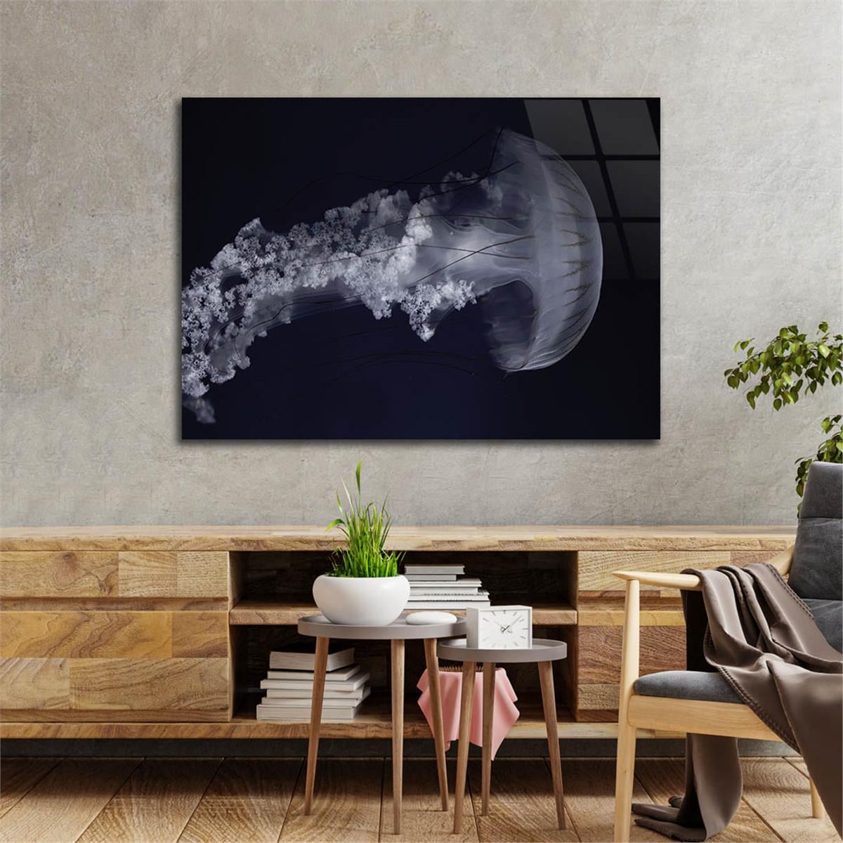 Horizontal Art-Themed Tempered Glass Wall Art 281