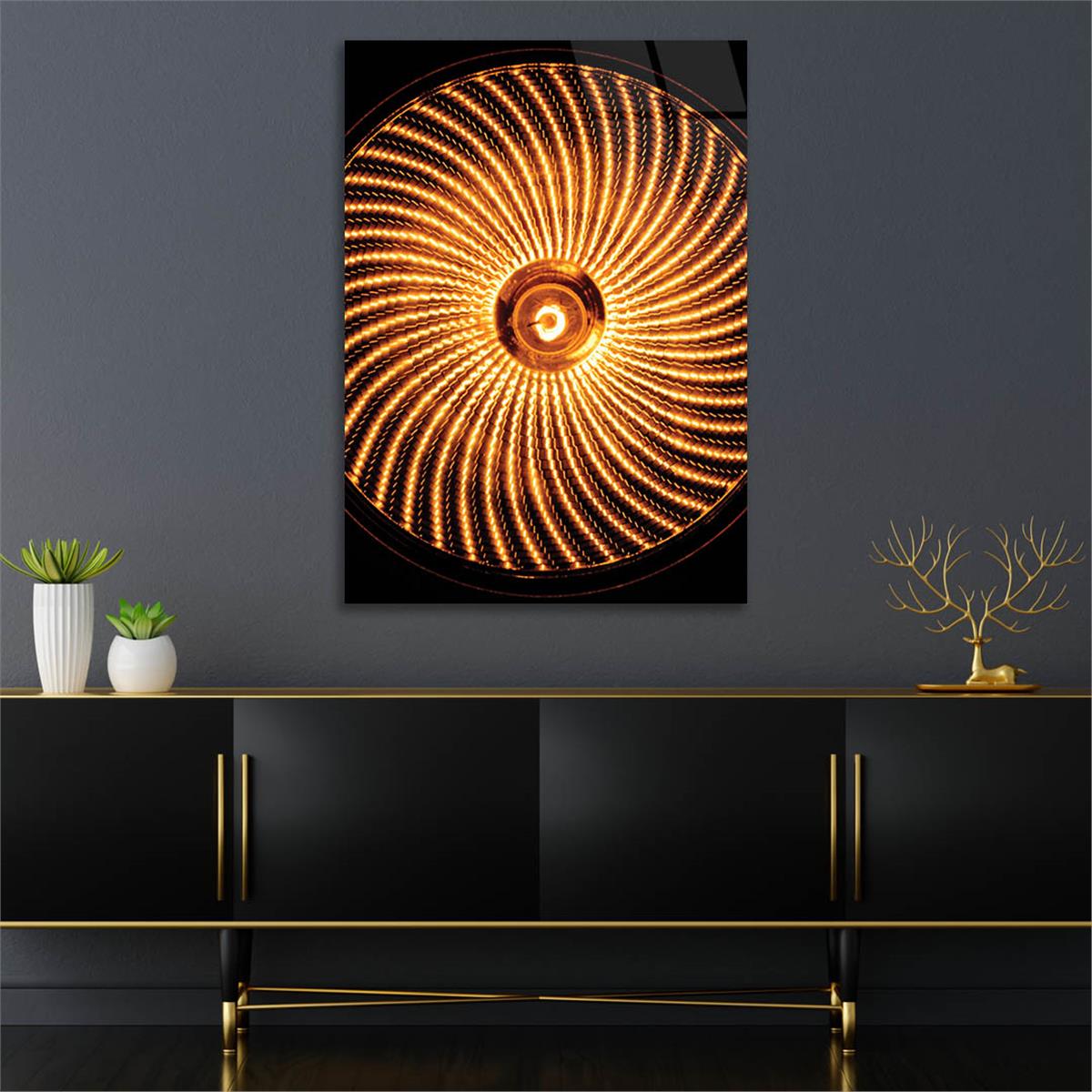 Tempered Glasss Wall Arts Art-Themed