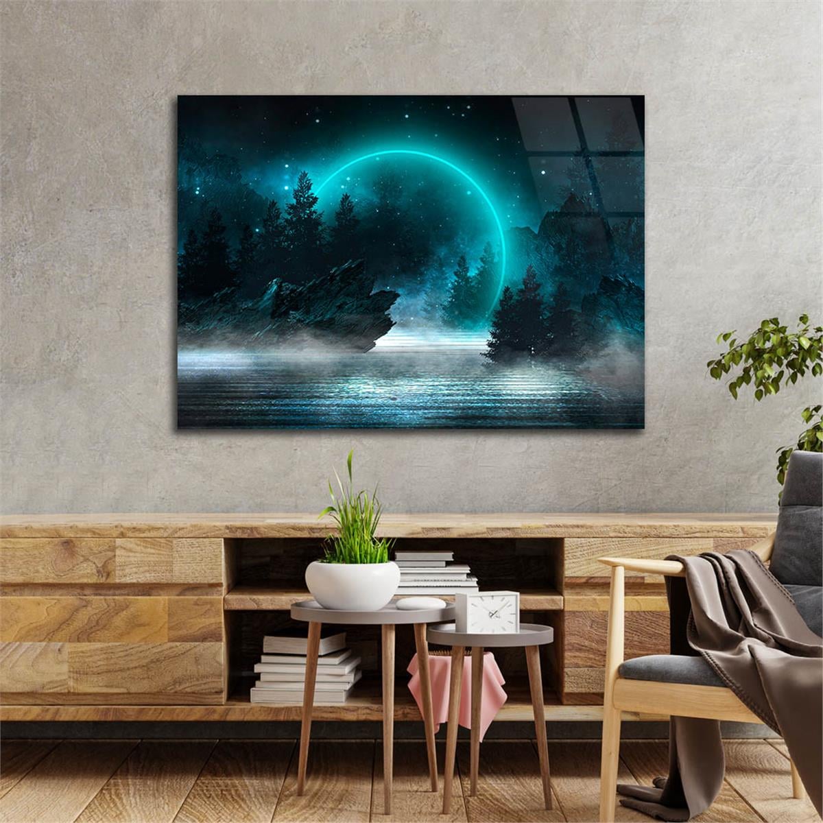 Sanat Temalı Cam Tablo 365