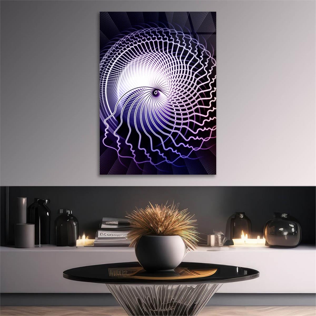 Tempered Glasss Wall Arts Art-Themed