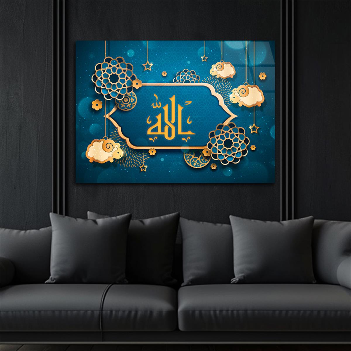لوح زجاجي ديني