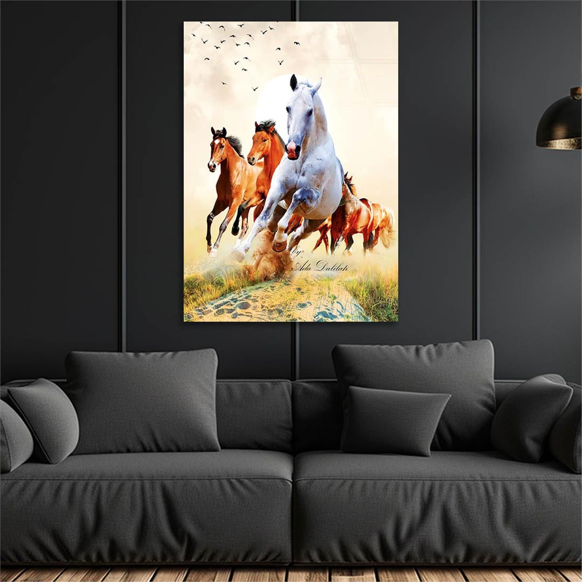 Tempered Glasss Wall Arts Art-Themed