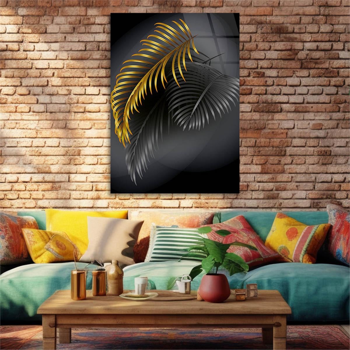 Tempered Glasss Wall Arts Art-Themed