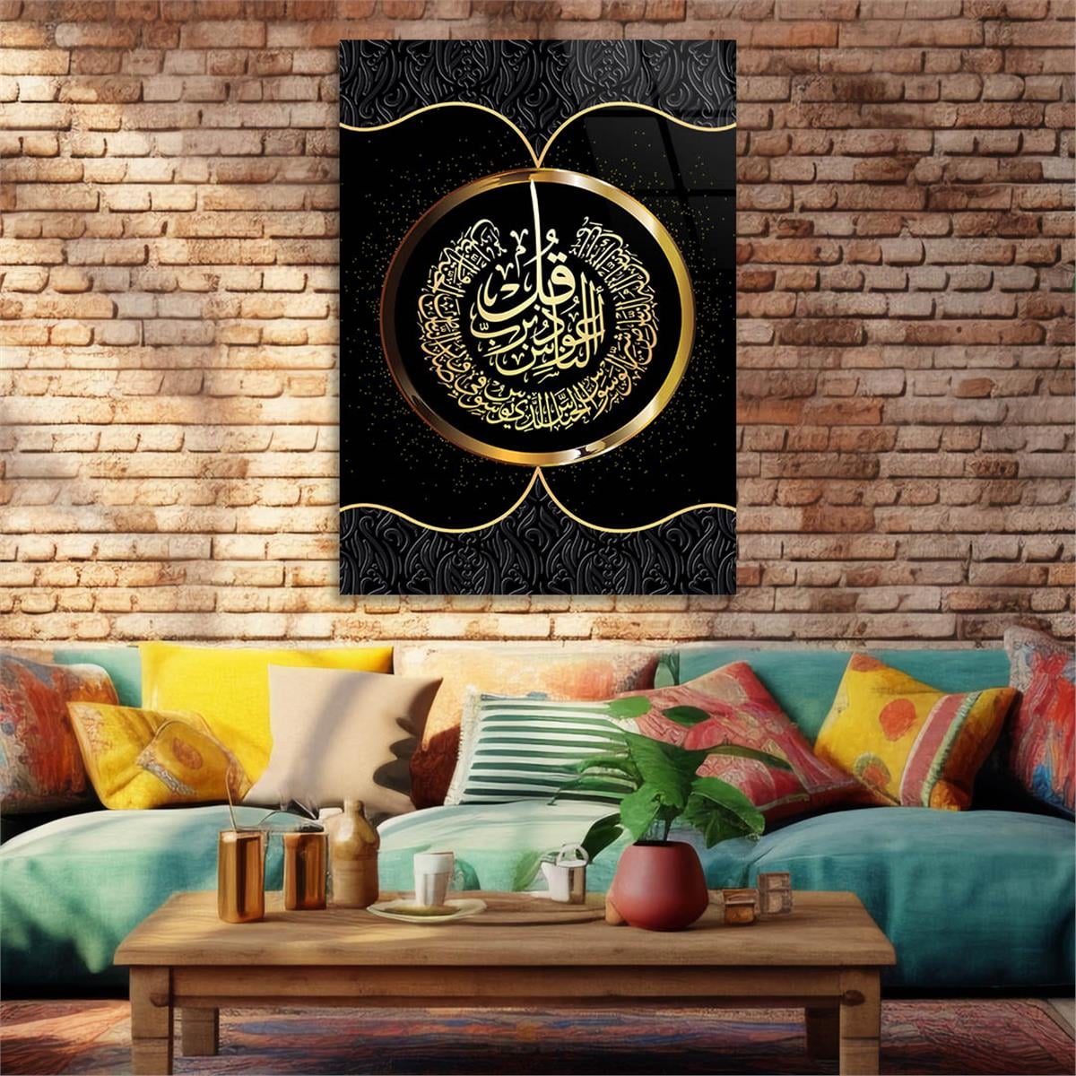 Tempered Glasss Wall Arts Religious-Themed