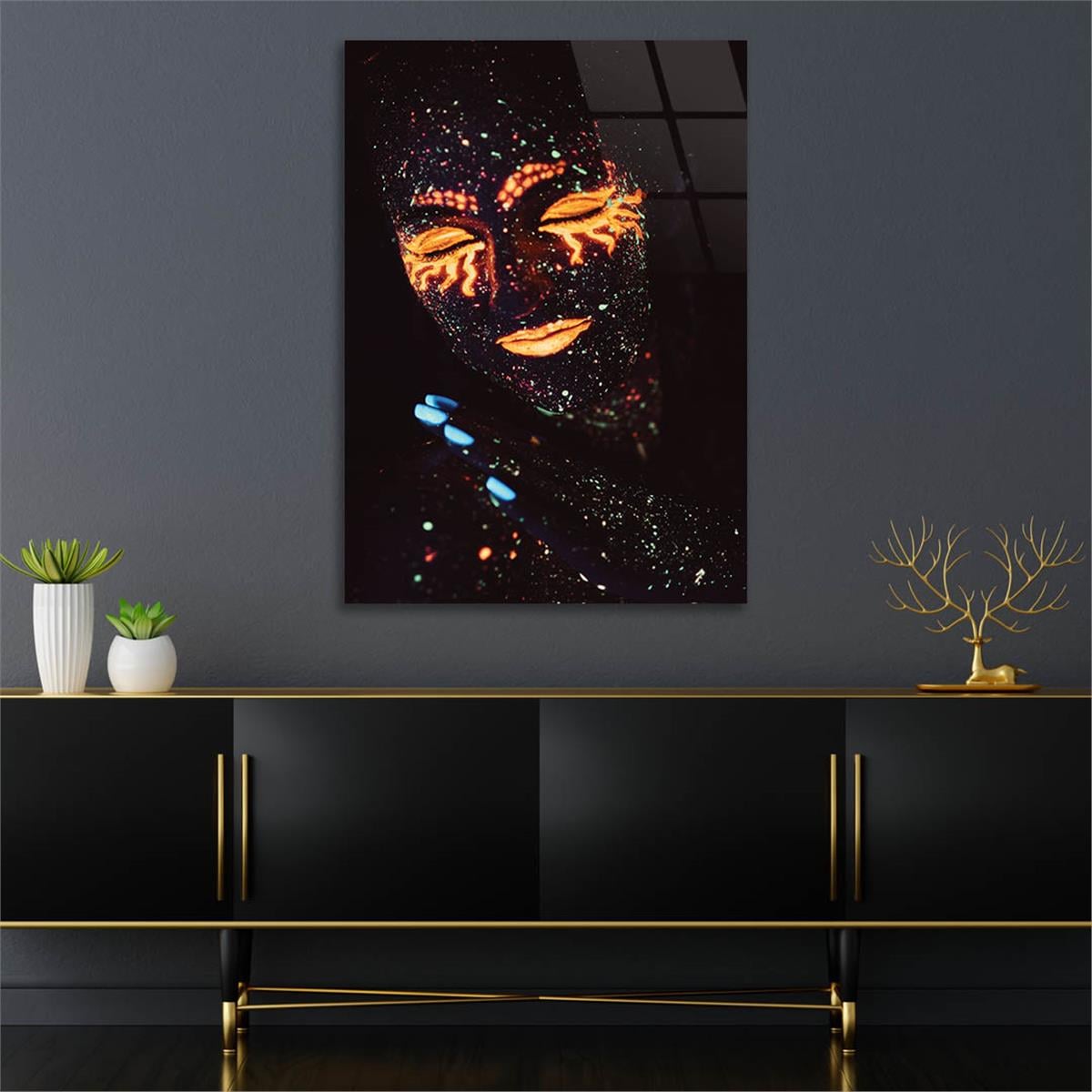 Kunst Thema auf bedrucktem Glas 312