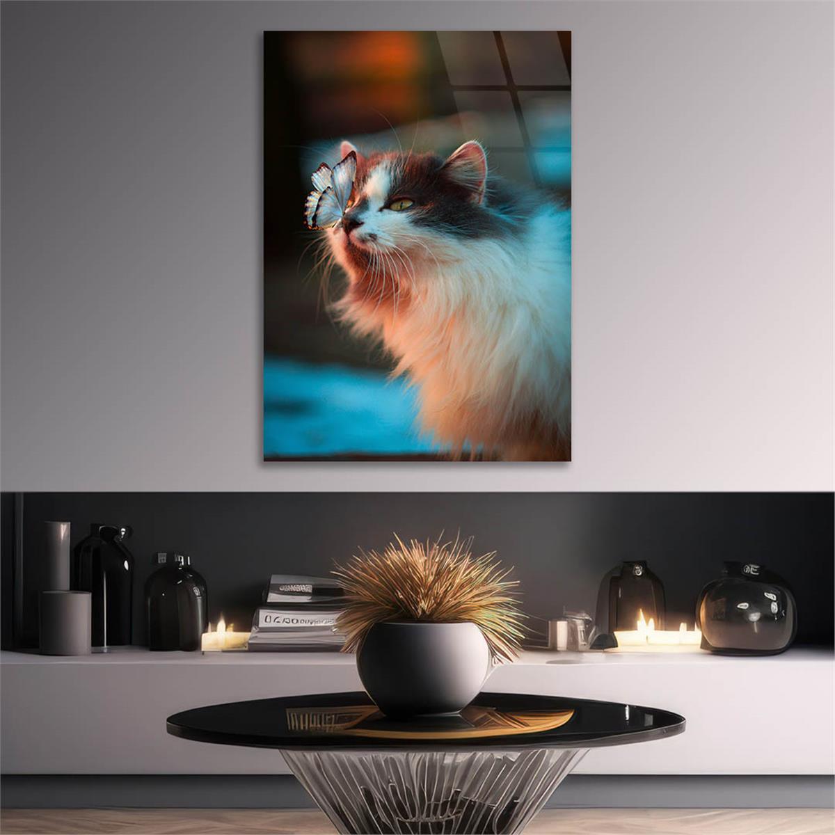 Tempered Glasss Wall Arts Art-Themed