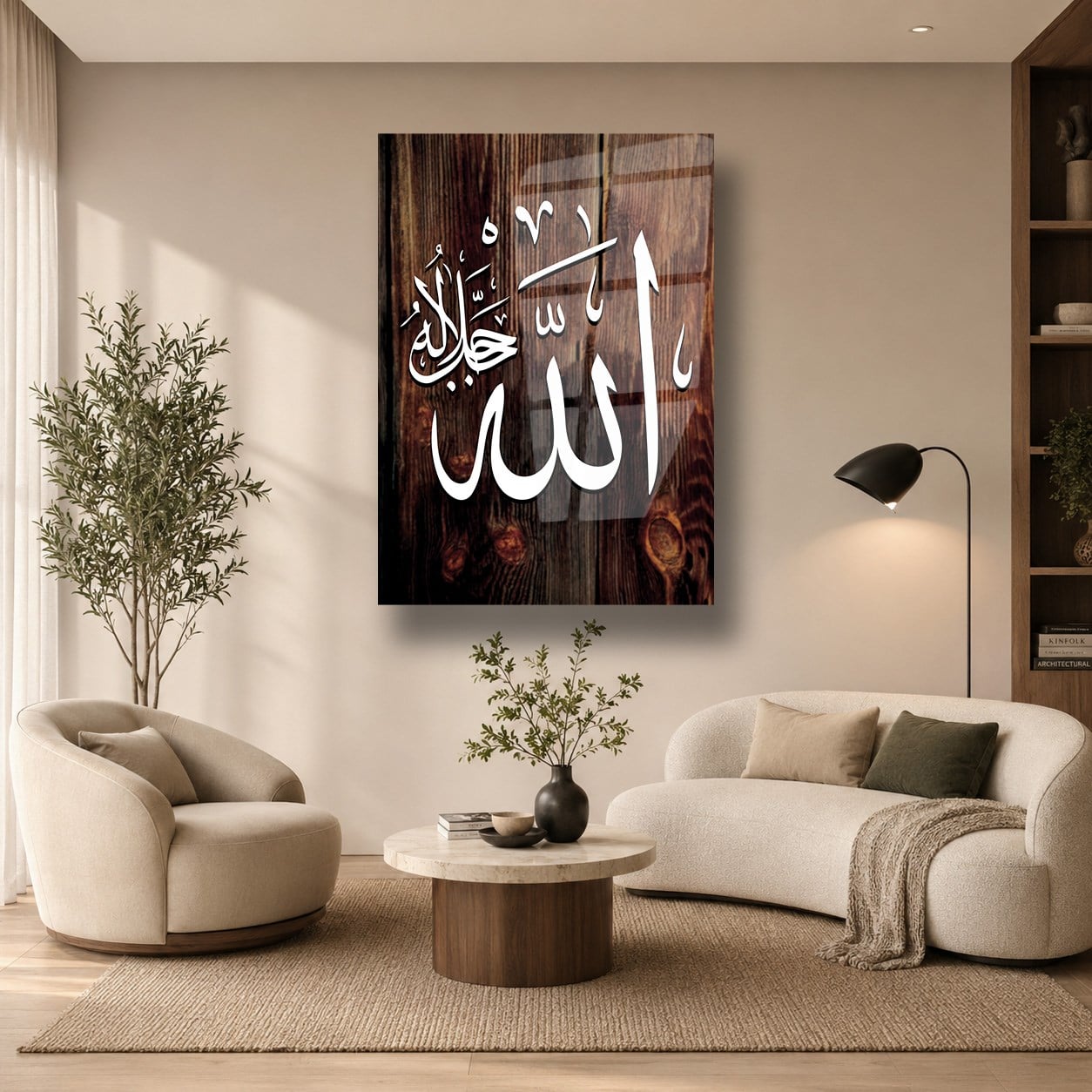 لوح زجاجي ديني