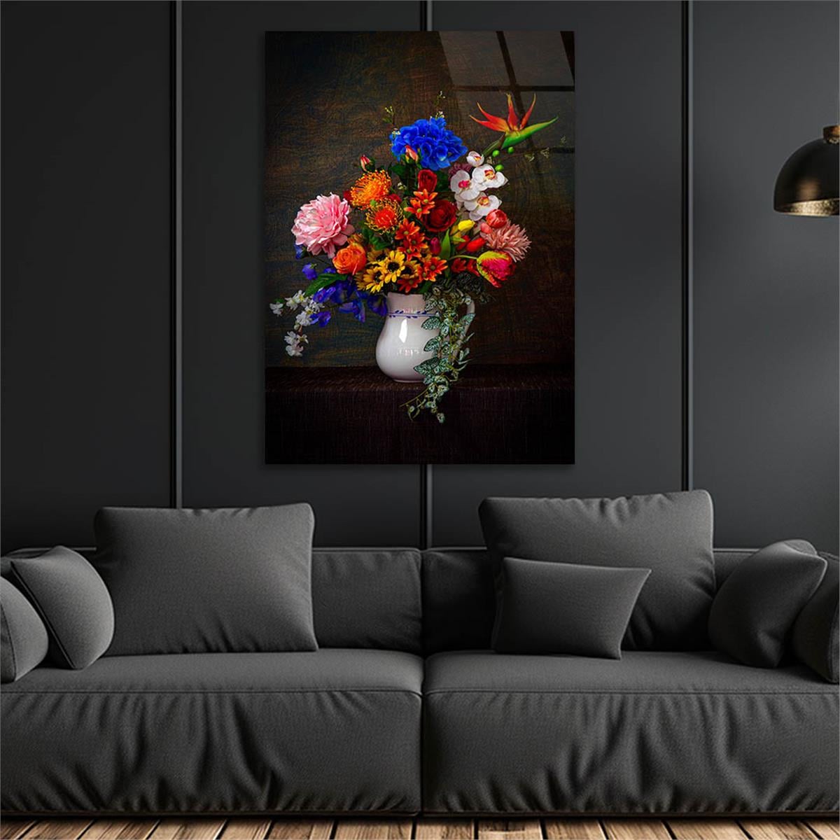 Tempered Glasss Wall Arts Art-Themed