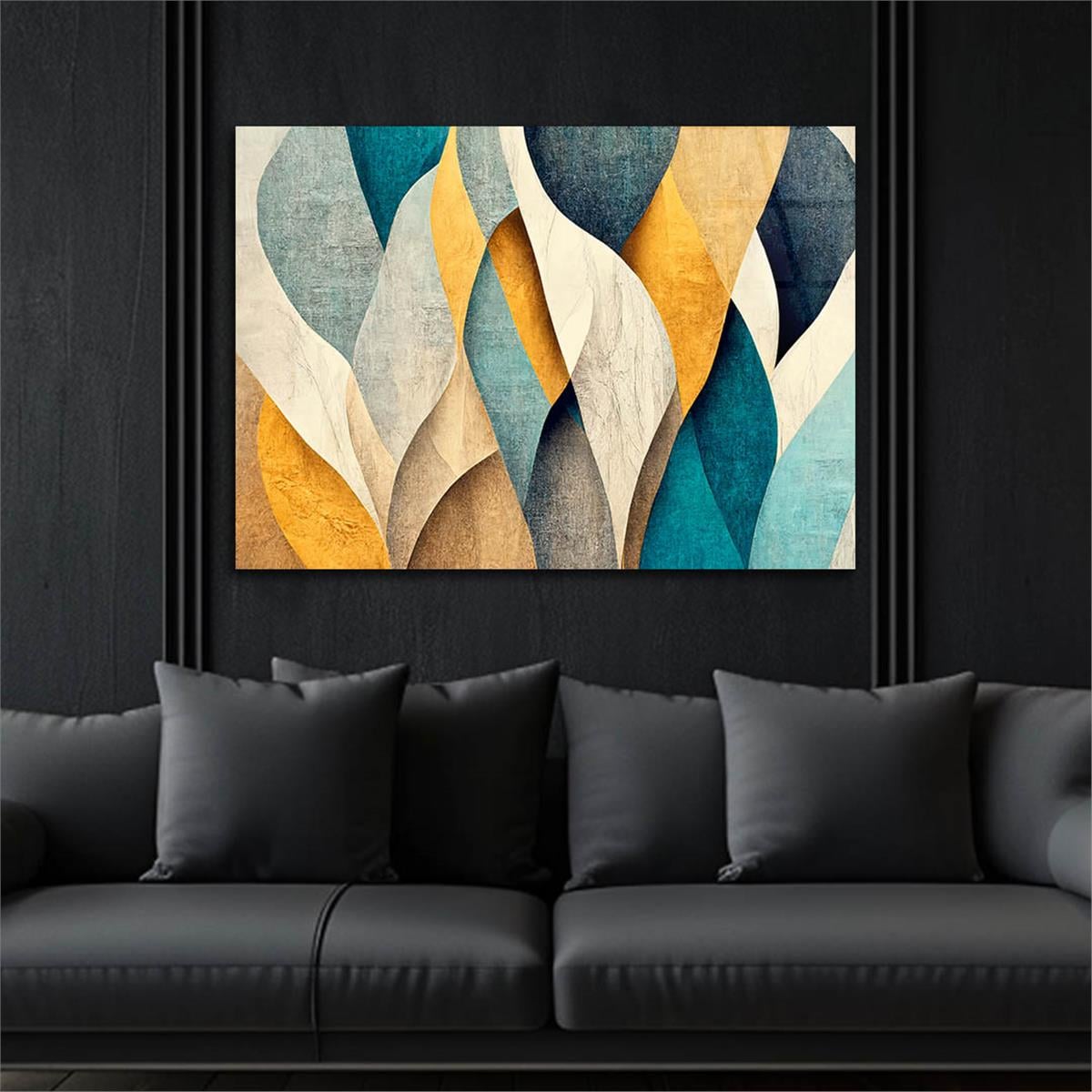 Sanat Temalı Cam Tablo 508