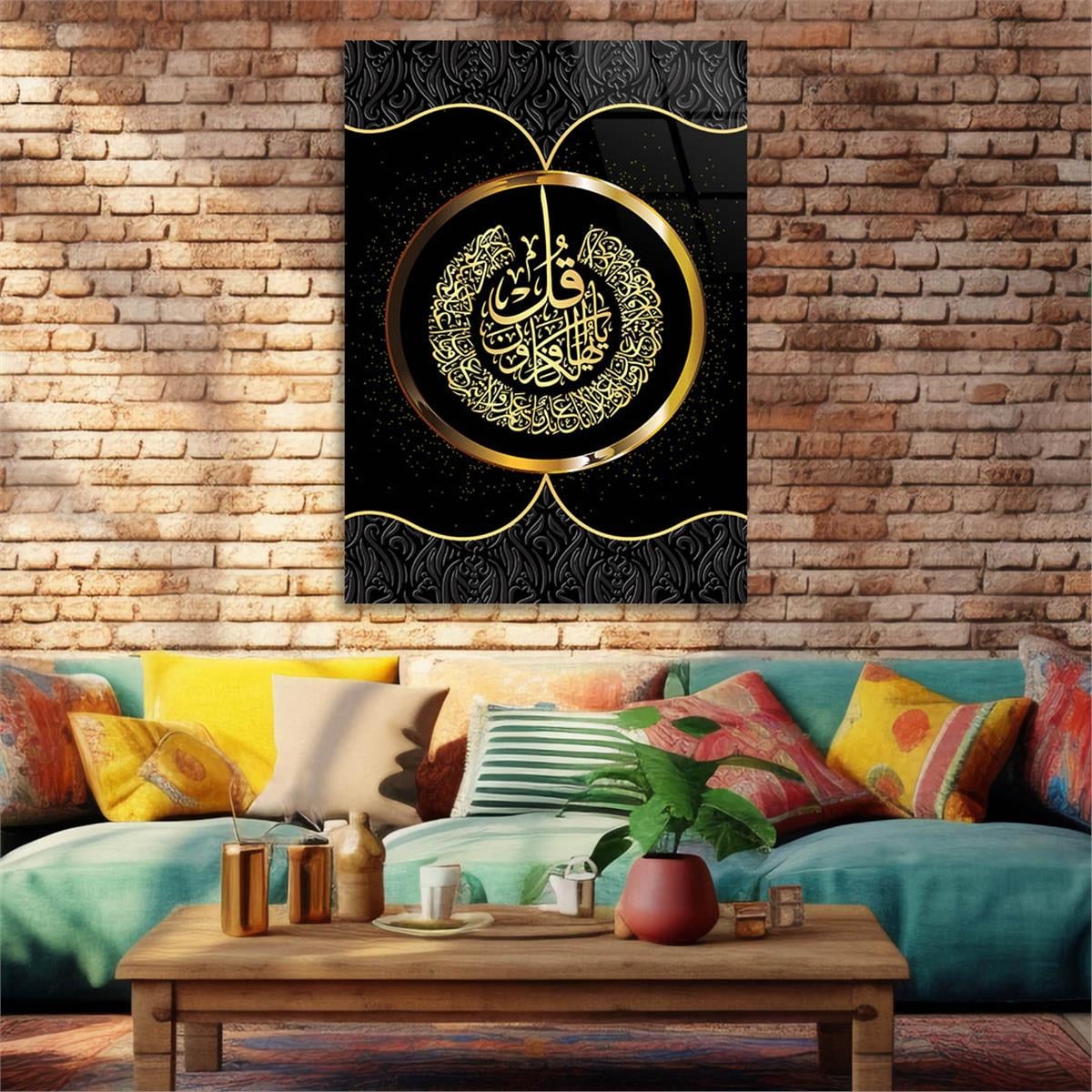 Tempered Glasss Wall Arts Religious-Themed