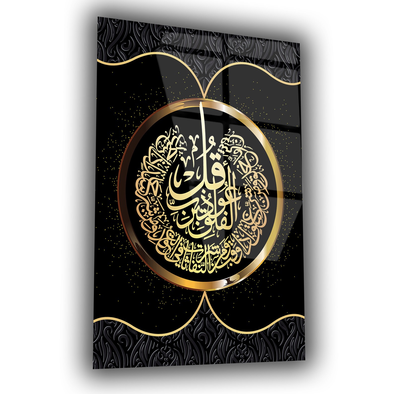 لوح زجاجي ديني