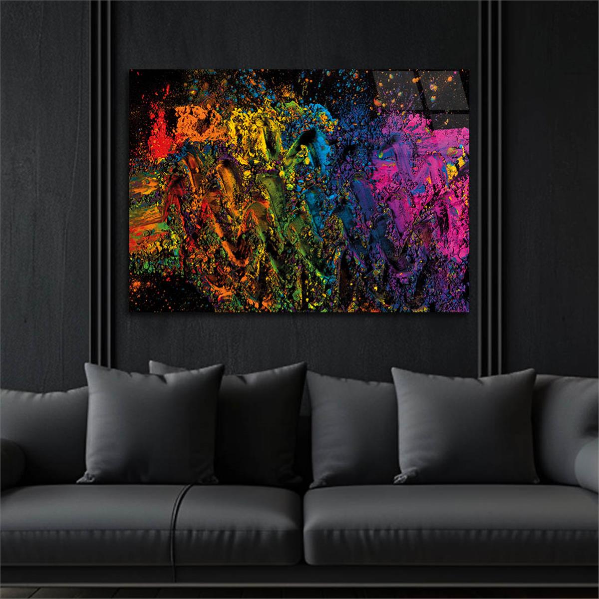 Kunst Thema auf bedrucktem Glas 294