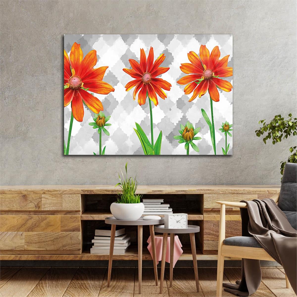 Kunst Thema auf bedrucktem Glas