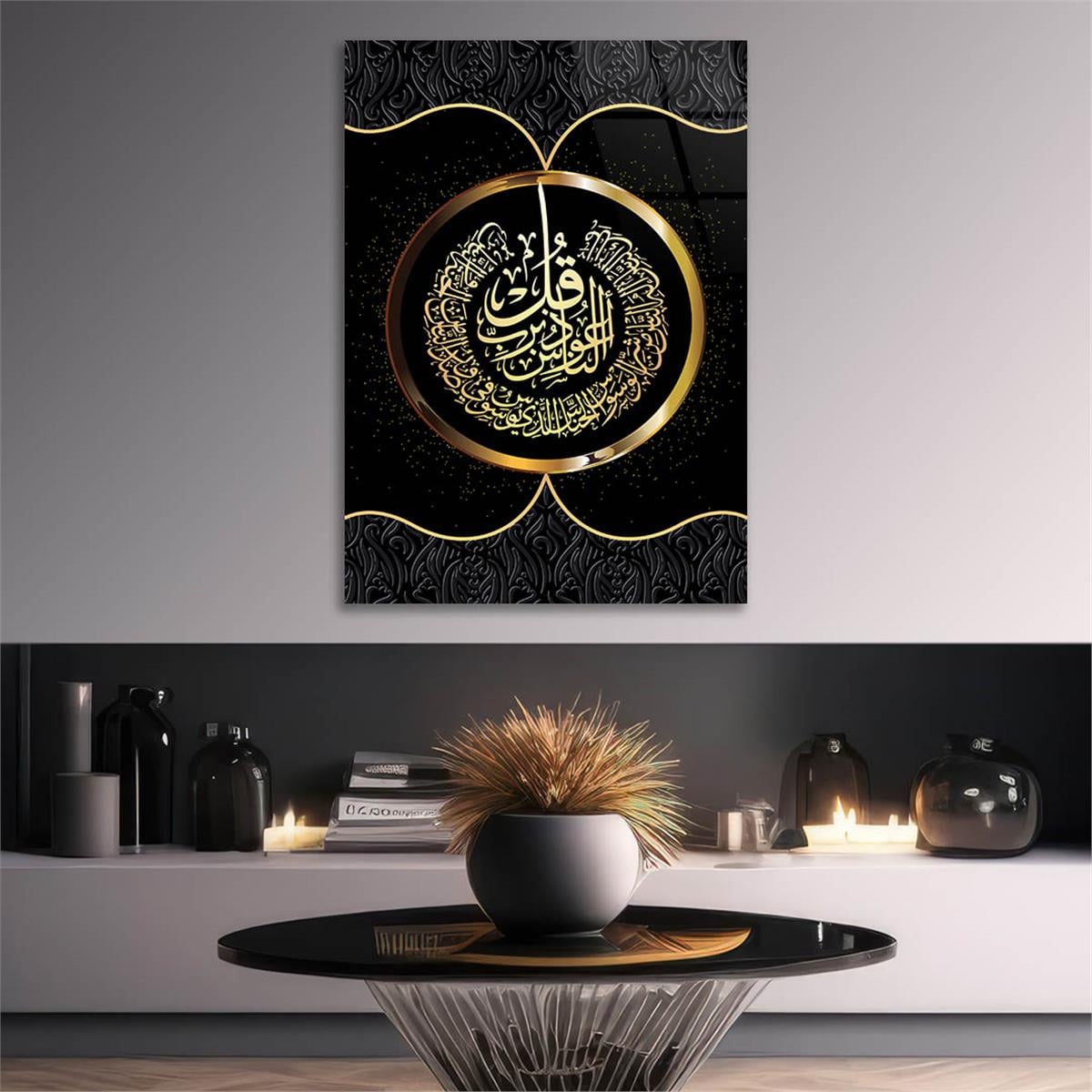 Tempered Glasss Wall Arts Religious-Themed