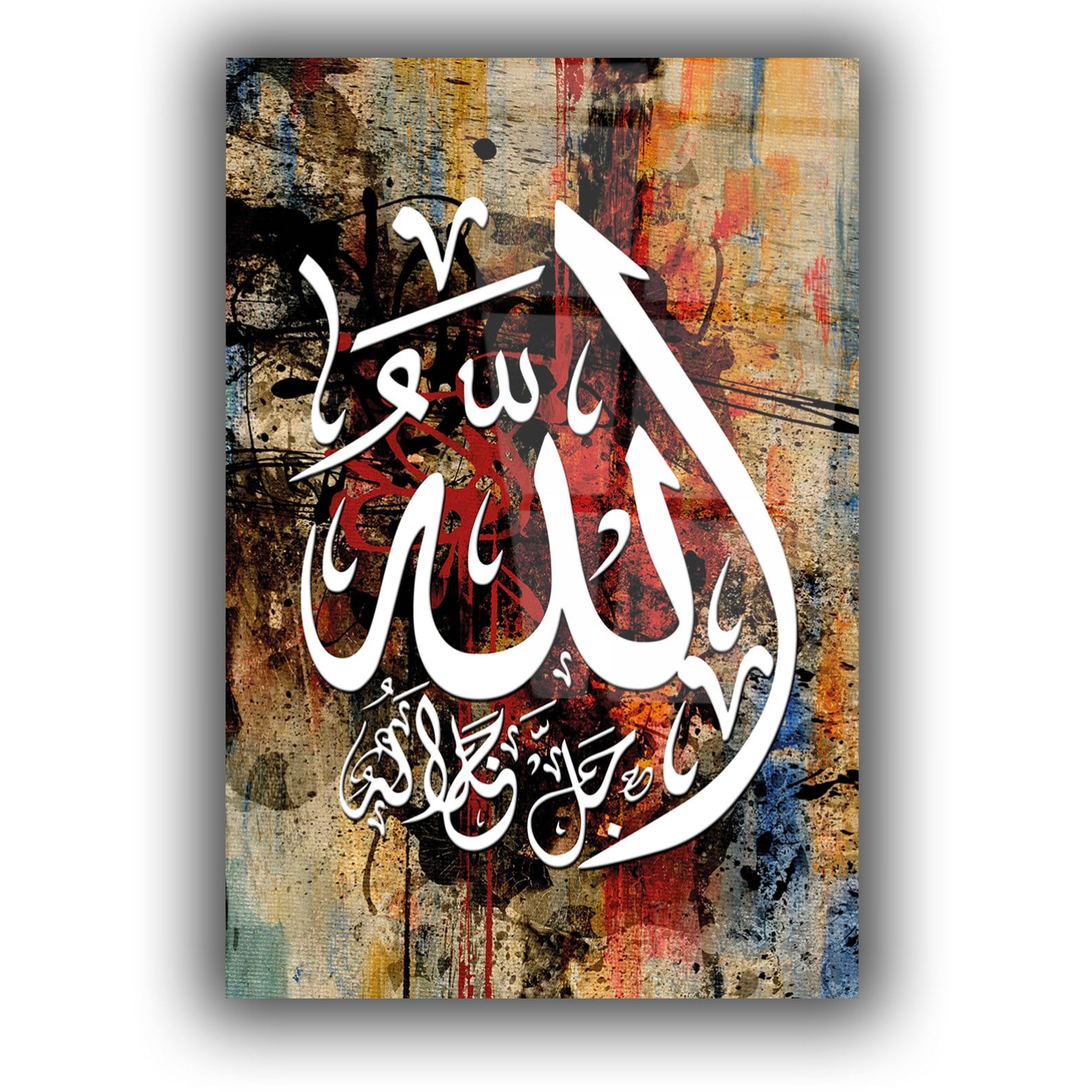 لوح زجاجي ديني