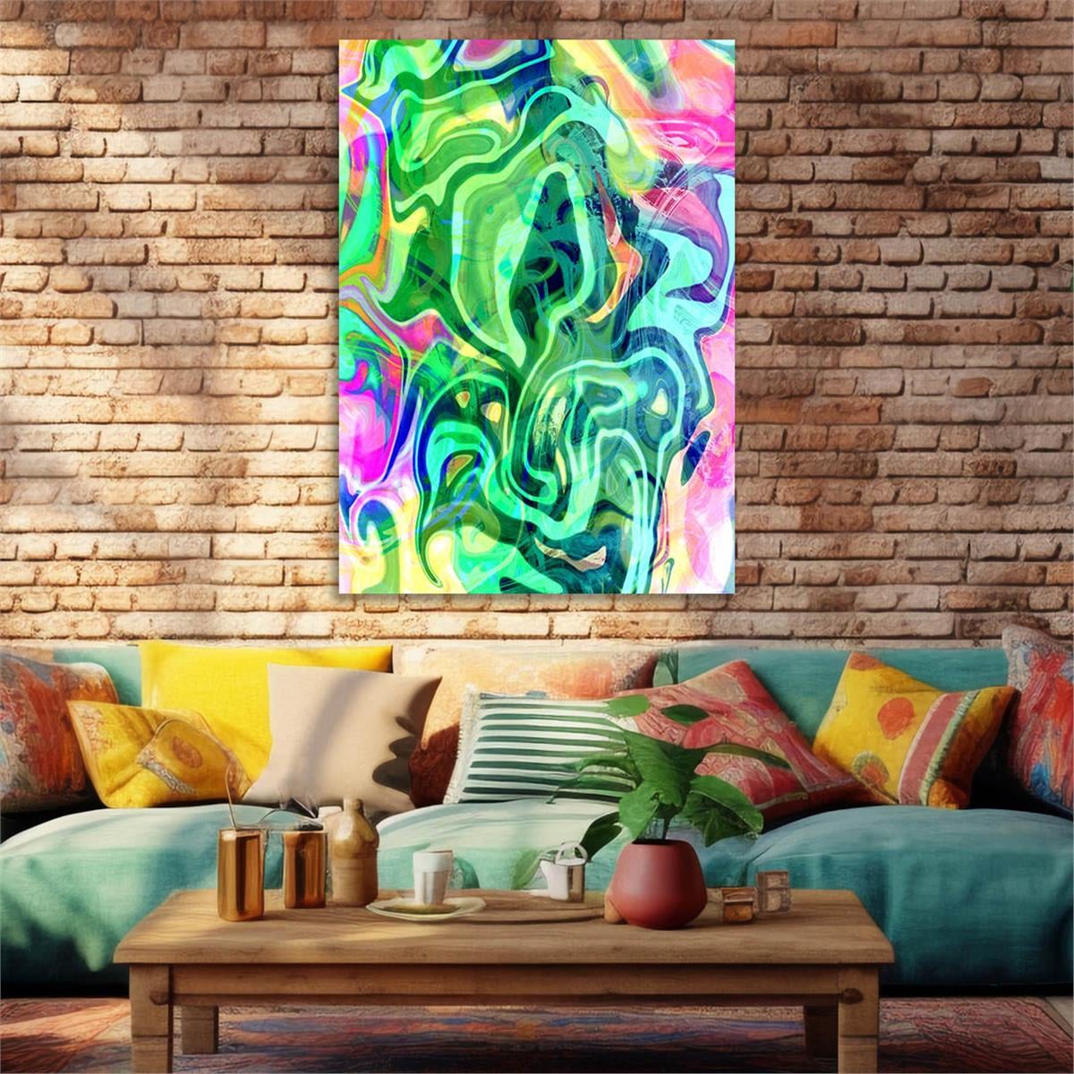 Tempered Glasss Wall Arts Art-Themed