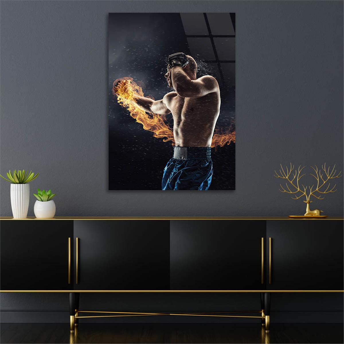 Tempered Glasss Wall Arts Art-Themed