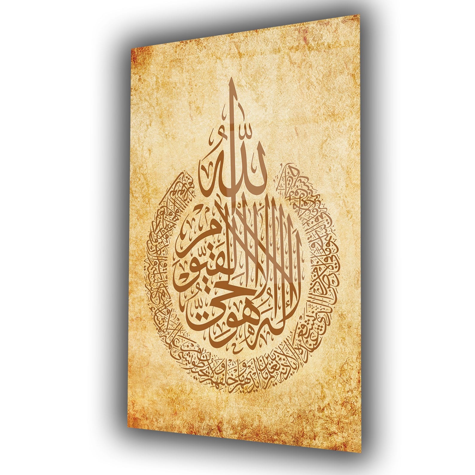لوح زجاجي ديني