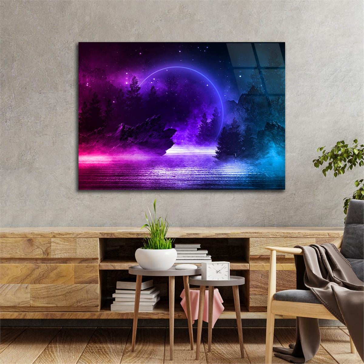 Sanat Temalı Cam Tablo 366