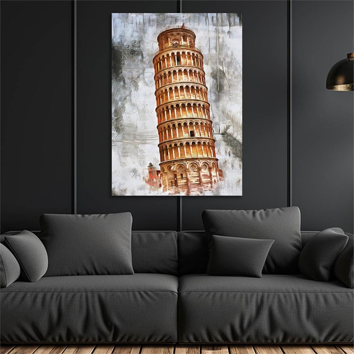 Kunst Thema auf bedrucktem Glas
