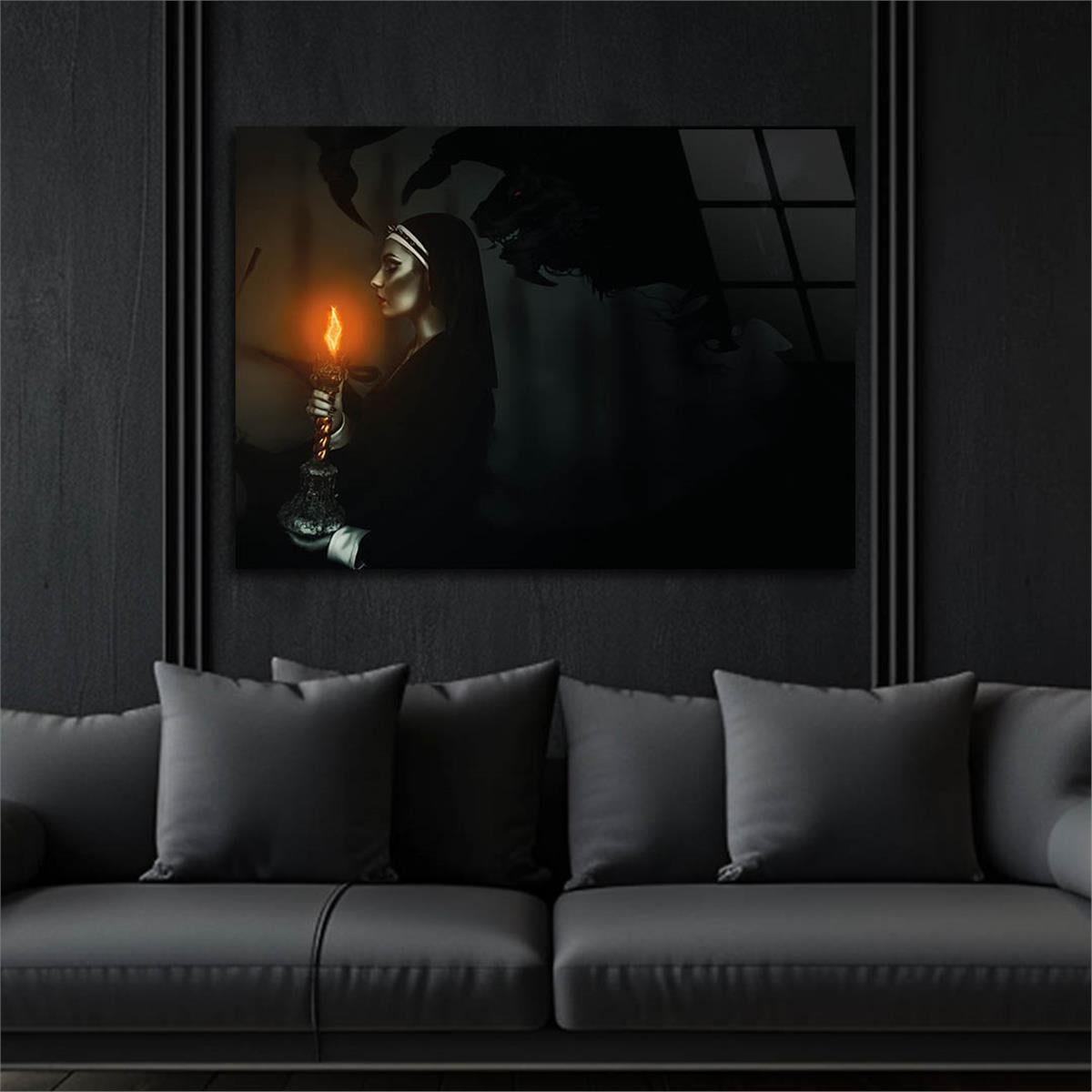 Tempered Glasss Wall Arts Art-Themed