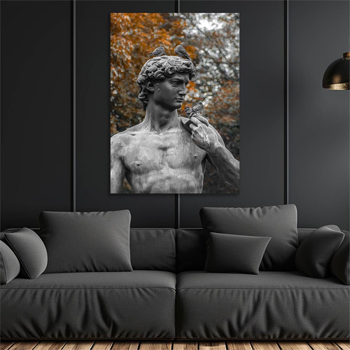 Kunst Thema auf bedrucktem Glas
