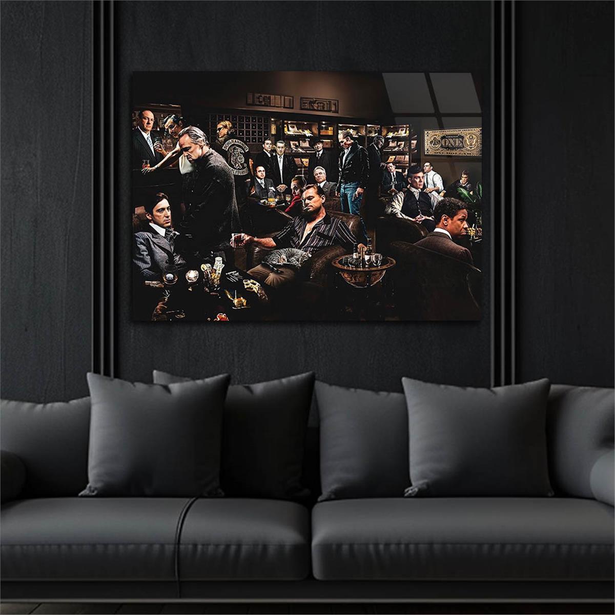 Sanat Temalı Cam Tablo 389