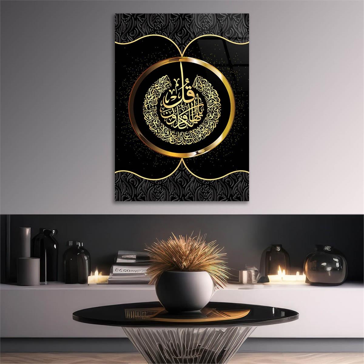 Tempered Glasss Wall Arts Religious-Themed