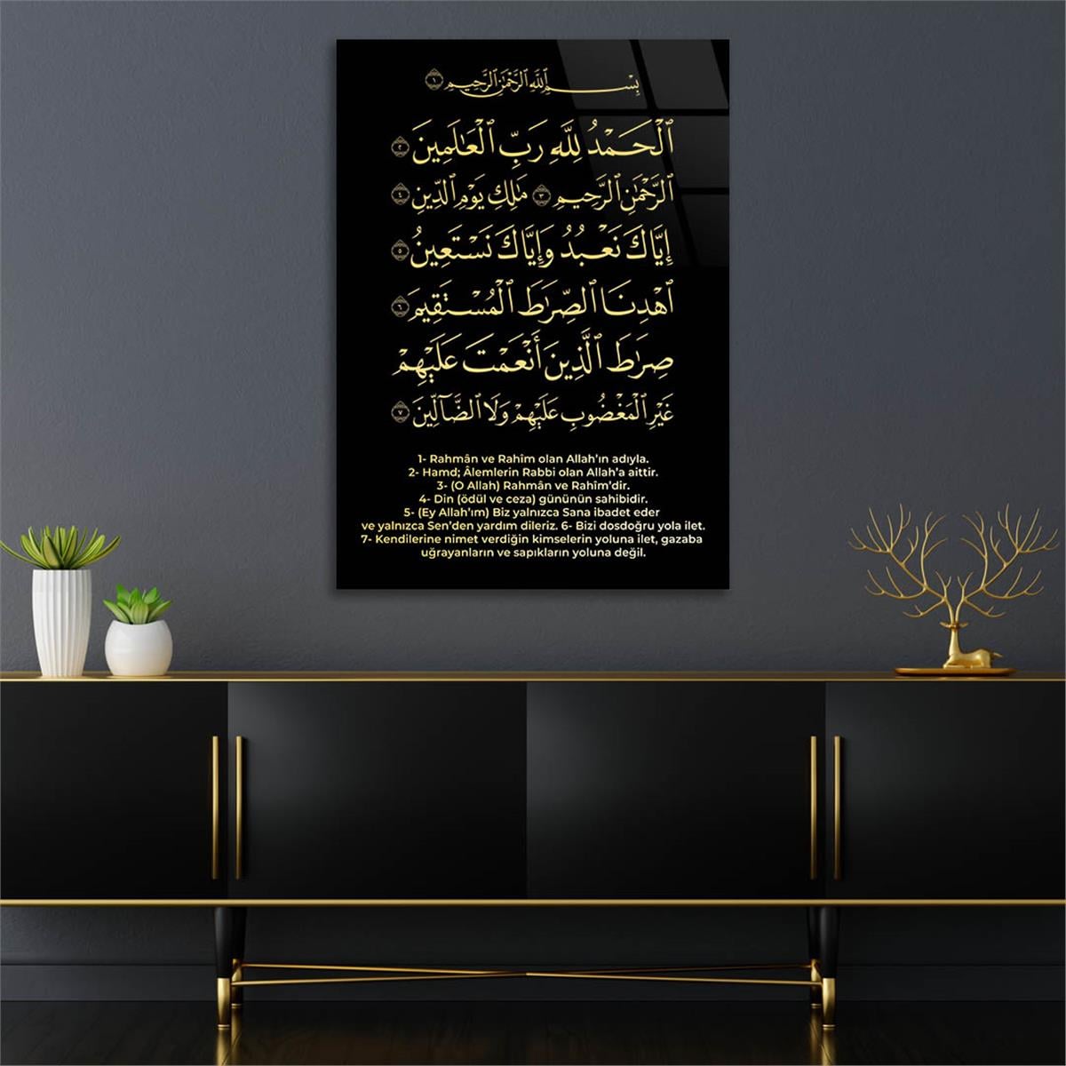 Tempered Glasss Wall Arts Religious-Themed