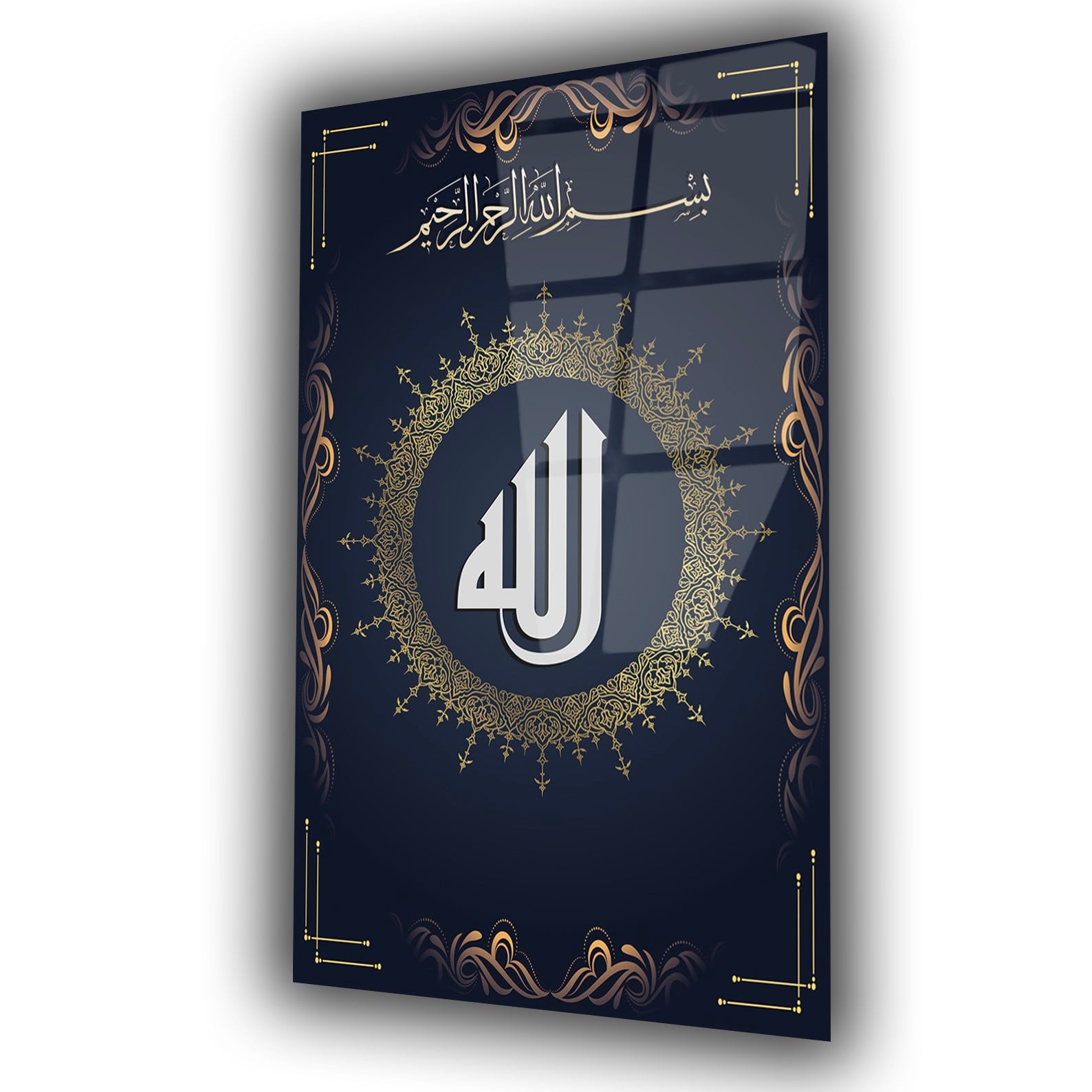 لوح زجاجي ديني