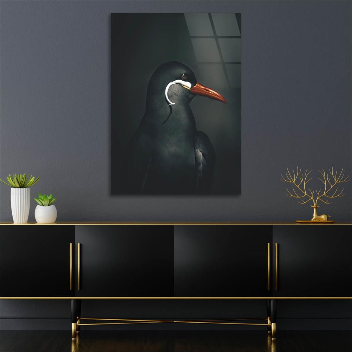 Kunst Thema auf bedrucktem Glas