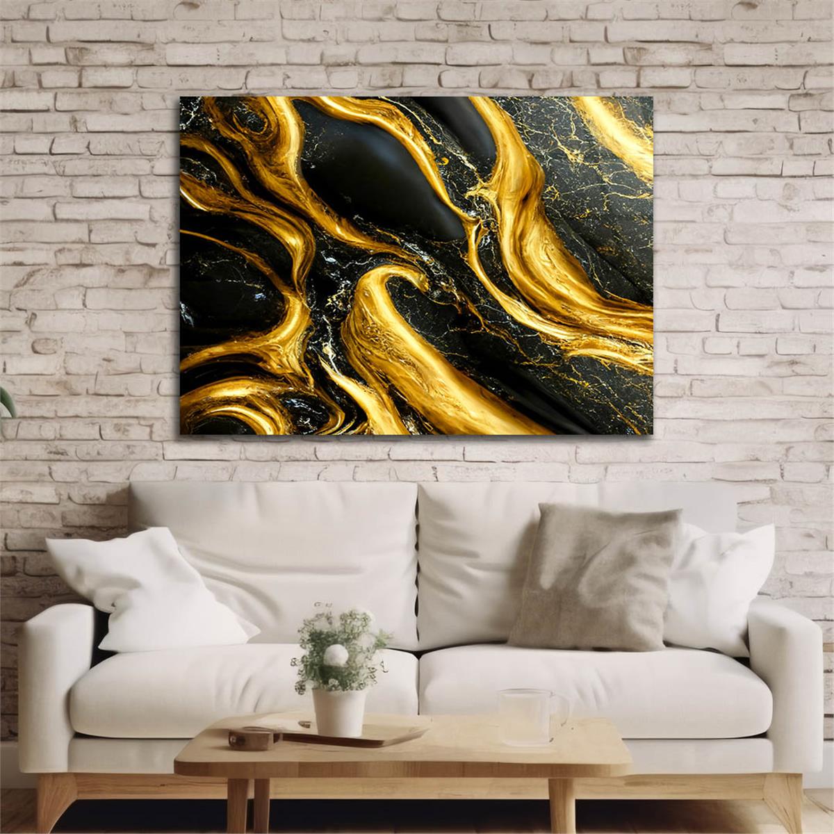 Horizontal Art-Themed Tempered Glass Wall Art 368
